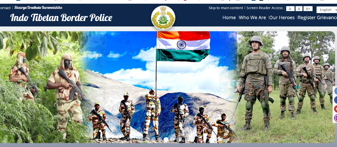 ITBP Constable Group C Recruitment